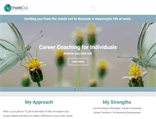 Tablet Screenshot of insideoutcareer.com